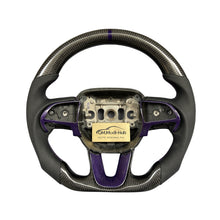 Load image into Gallery viewer, GM. Modi-Hub For Dodge 2016-2023 Charger / 2015-2023 Challenger / 2014-2023 Durango Carbon Fiber Steering Wheel
