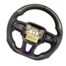 Load image into Gallery viewer, GM. Modi-Hub For Dodge 2016-2023 Charger / 2015-2023 Challenger / 2014-2023 Durango Carbon Fiber Steering Wheel
