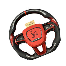 Load image into Gallery viewer, GM. Modi-Hub For Dodge 2016-2023 Charger / 2015-2023 Challenger / 2014-2023 Durango Carbon Fiber Steering Wheel（复制）（复制）
