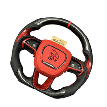 Load image into Gallery viewer, GM. Modi-Hub For Dodge 2016-2023 Charger / 2015-2023 Challenger / 2014-2023 Durango Carbon Fiber Steering Wheel（复制）（复制）
