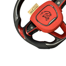Load image into Gallery viewer, GM. Modi-Hub For Dodge 2016-2023 Charger / 2015-2023 Challenger / 2014-2023 Durango Carbon Fiber Steering Wheel（复制）（复制）
