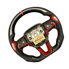 Load image into Gallery viewer, GM. Modi-Hub For Dodge 2016-2023 Charger / 2015-2023 Challenger / 2014-2023 Durango Carbon Fiber Steering Wheel

