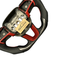 Load image into Gallery viewer, GM. Modi-Hub For Dodge 2016-2023 Charger / 2015-2023 Challenger / 2014-2023 Durango Carbon Fiber Steering Wheel

