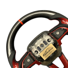 Load image into Gallery viewer, GM. Modi-Hub For Dodge 2016-2023 Charger / 2015-2023 Challenger / 2014-2023 Durango Carbon Fiber Steering Wheel
