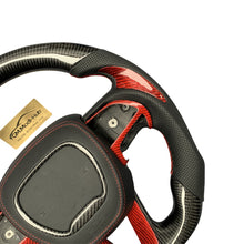 Load image into Gallery viewer, GM. Modi-Hub For Dodge 2016-2023 Charger / 2015-2023 Challenger / 2014-2023 Durango Carbon Fiber Steering Wheel

