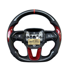 Load image into Gallery viewer, GM. Modi-Hub For Dodge 2016-2023 Charger / 2015-2023 Challenger / 2014-2023 Durango Carbon Fiber Steering Wheel

