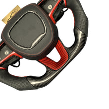 Load image into Gallery viewer, GM. Modi-Hub For Dodge 2016-2023 Charger / 2015-2023 Challenger / 2014-2023 Durango Carbon Fiber Steering Wheel
