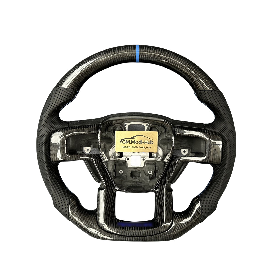 GM. Modi-Hub For Ford 2015-2020 F150 Raptor / 2017-2022 F250/ 2017-2022 F350 Carbon Fiber Steering Wheel