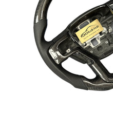Load image into Gallery viewer, GM. Modi-Hub For Ford 2015-2020 F150 Raptor / 2017-2022 F250/ 2017-2022 F350 Carbon Fiber Steering Wheel
