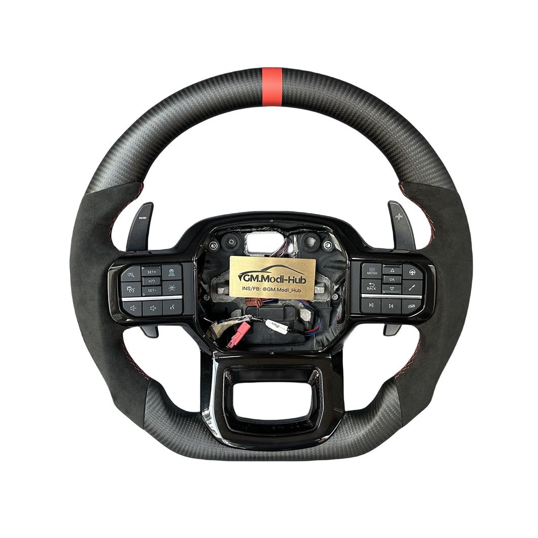 GM. Modi-Hub For Ford 2021-2025 F150 Raptor Carbon Fiber Steering Wheel