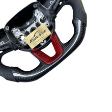 Load image into Gallery viewer, GM. Modi-Hub For Dodge 2016-2023 Charger / 2015-2023 Challenger / 2014-2023 Durango Carbon Fiber Steering Wheel
