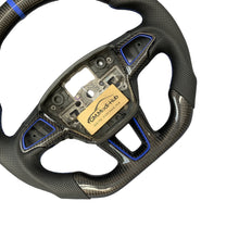 Load image into Gallery viewer, GM. Modi-Hub For Ford 2015-2018 Focus MK3 RS ST / 2018-2021 EcoSport / 2017-2019 Escape Carbon Fiber Steering Wheel
