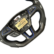 Load image into Gallery viewer, GM. Modi-Hub For Ford 2015-2018 Focus MK3 RS ST / 2018-2021 EcoSport / 2017-2019 Escape Carbon Fiber Steering Wheel
