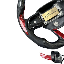 Load image into Gallery viewer, GM. Modi-Hub For Dodge 2016-2023 Charger / 2015-2023 Challenger / 2014-2023 Durango Carbon Fiber Steering Wheel

