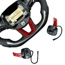 Load image into Gallery viewer, GM. Modi-Hub For Dodge 2016-2023 Charger / 2015-2023 Challenger / 2014-2023 Durango Carbon Fiber Steering Wheel
