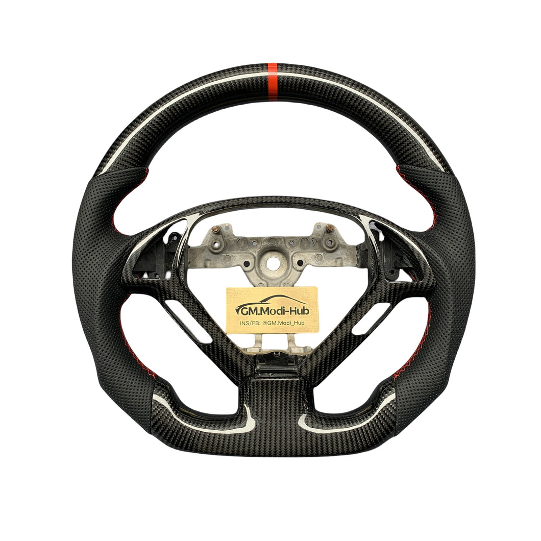 GM. Modi-Hub For Infiniti 2007-2013 G37 / 2008-2010 EX35 / 2013-2017 QX50 Carbon Fiber Steering Wheel