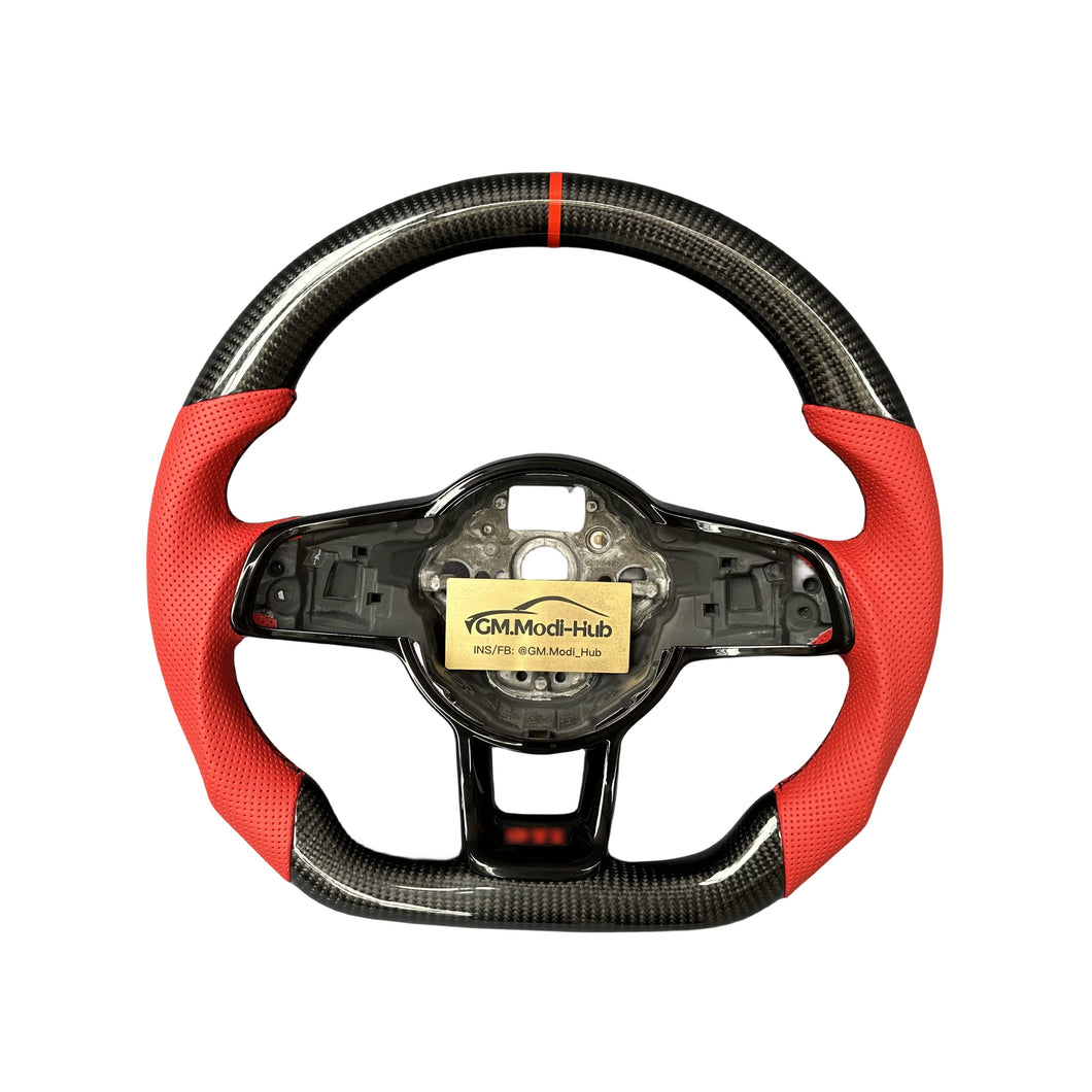 GM. Modi-Hub For VW MK7/MK7.5 GTI GTD Golf R Jetta Carbon Fiber Steering Wheel