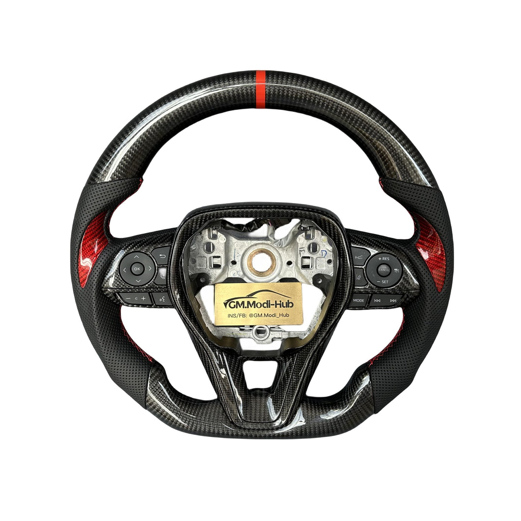 GM. Modi-Hub For Toyota 2019-2023 Corolla Hatchback /2019-2023 RAV4 / 2020-2022 Levin Carbon Fiber Steering Wheel