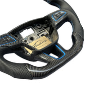 Load image into Gallery viewer, GM. Modi-Hub For Ford 2015-2018 Focus MK3 RS ST / 2018-2021 EcoSport / 2017-2019 Escape Carbon Fiber Steering Wheel
