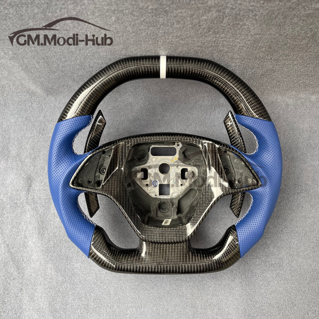 GM. Modi-Hub For Chevrolet 2014-2019 Corvette C7 Carbon Fiber Steering Wheel