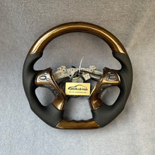Load image into Gallery viewer, GM. Modi-Hub For Infiniti 2013-2020 QX60 / 2013-2022 Q70 Q70L / 2011-2019 M35 M37 M56 Woodgrain Steering Wheel
