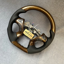 Load image into Gallery viewer, GM. Modi-Hub For Infiniti 2013-2020 QX60 / 2013-2022 Q70 Q70L / 2011-2019 M35 M37 M56 Woodgrain Steering Wheel
