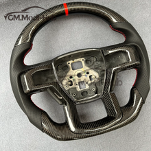 Load image into Gallery viewer, GM. Modi-Hub For Ford 2018-2020 Expedition Carbon Fiber Steering Wheel
