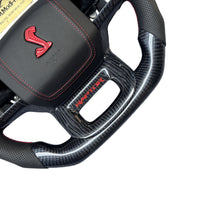Load image into Gallery viewer, GM. Modi-Hub For Ford 2021-2026 F150 Raptor Carbon Fiber Steering Wheel
