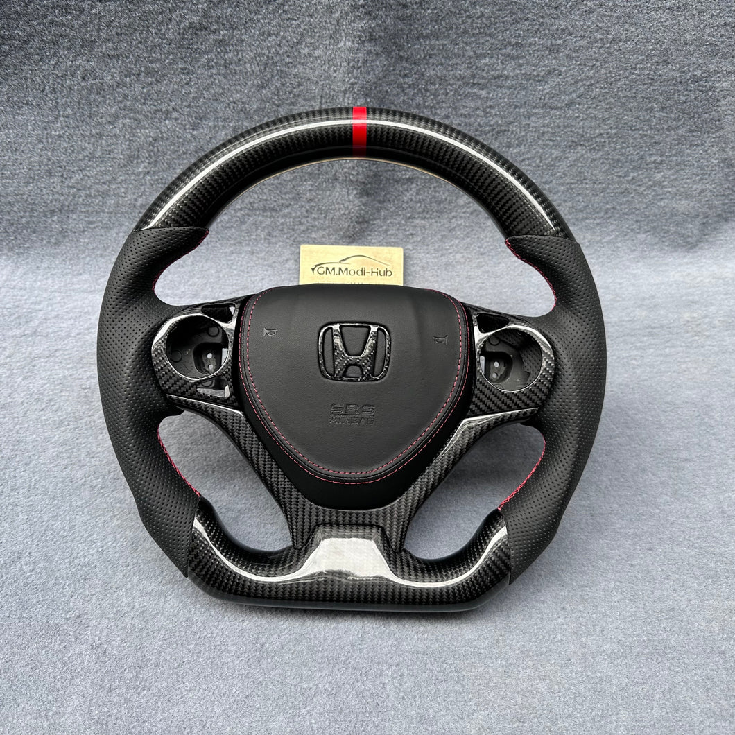 GM. Modi-Hub For Honda 9th gen Civic 2012-2015 Civic Leather Steering Wheel