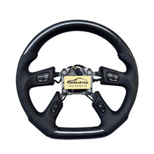 Load image into Gallery viewer, GM. Modi-Hub For GMC 2003-2007 Hummer H2 / Savana / Sierra Carbon Fiber Steering Wheel
