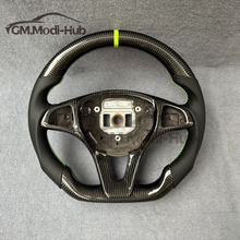 Load image into Gallery viewer, GM. Modi-Hub For Benz W176 W246 W213 C250 C300 C180 A-Class C-Class E-Class CLA-Class GLS-Class  Carbon Fiber Steering Wheel
