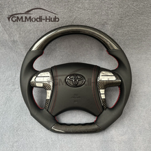 Load image into Gallery viewer, GM. Modi-Hub For Toyota 2006-2012 Camry /2012-2014 Vigo / 2009-2013 Highlander Carbon Fiber Steering Wheel
