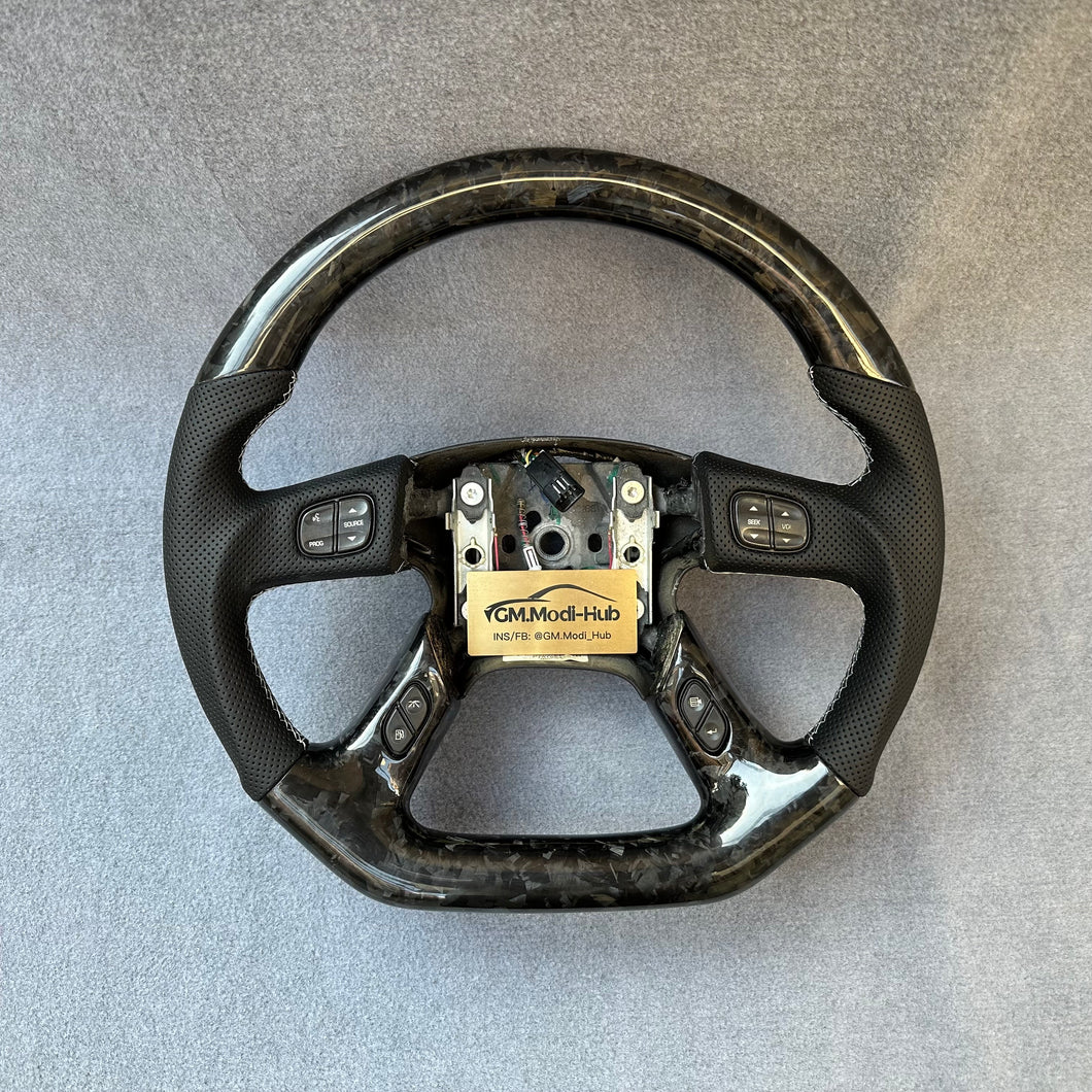 GM. Modi-Hub For GMC 2003-2007 Hummer H2 / Savana / Sierra Carbon Fiber Steering Wheel