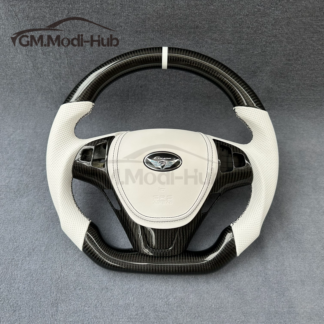 GM. Modi-Hub For Hyundai 2009 -2016 Genesis Coupe Carbon Fiber Steering Wheel