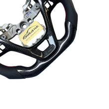 Load image into Gallery viewer, GM. Modi-Hub For Ford 2011-2014 Edge / 2011-2015 Explorer /2011-2020 Flex / 2013-2019 Taurus Carbon Fiber Steering Wheel
