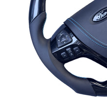 Load image into Gallery viewer, GM. Modi-Hub For Ford 2011-2014 Edge / 2011-2015 Explorer /2011-2020 Flex / 2013-2019 Taurus Piano Black Steering Wheel
