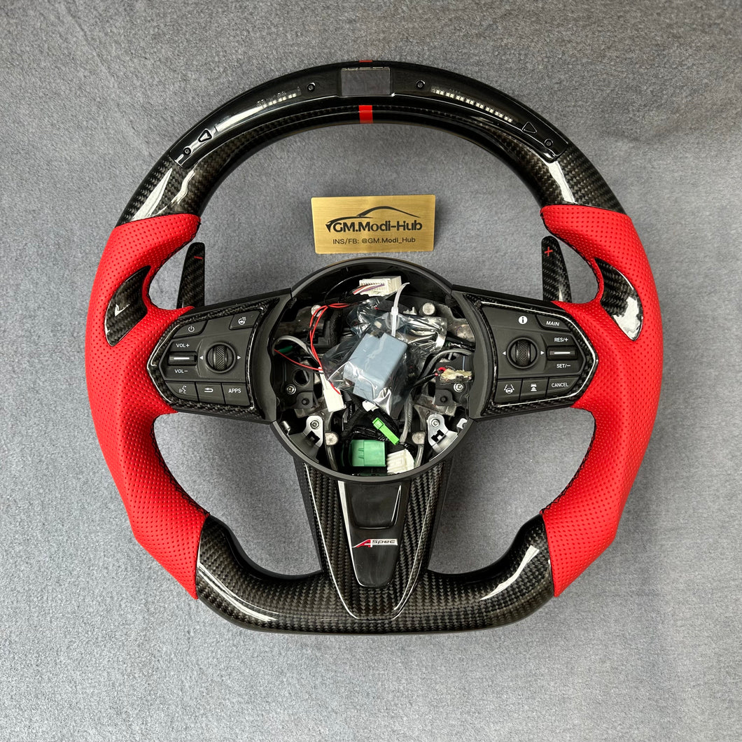 GM. Modi-Hub For Acura 2019-2021 RDX A-Spec Forged Carbon Fiber Steering Wheel