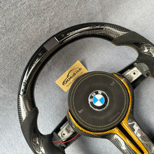 Load image into Gallery viewer, GM. Modi-Hub For BMW M5 M6 F01 F02 F03 F04 F10 F11 F06 F12 F13 F10 F06 F12 F13 Carbon Fiber Steering Wheel
