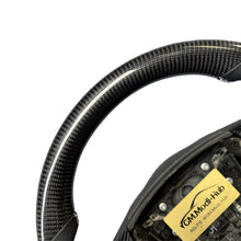 Load image into Gallery viewer, GM. Modi-Hub For Jaguar 2007-2009 XK XKR / 2008-2015 XF Carbon Fiber Steering Wheel
