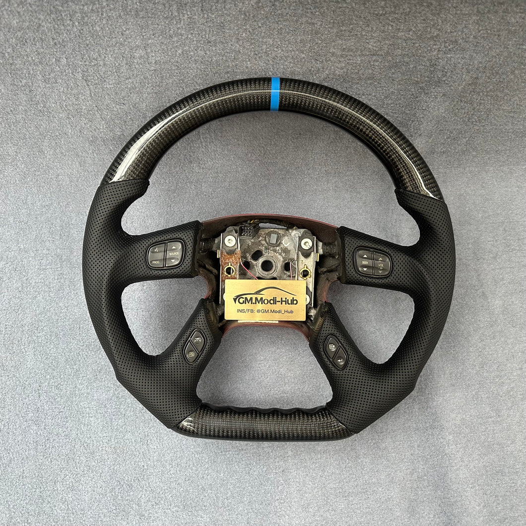 GM. Modi-Hub For GMC 2002-2009 Envoy / 2003-2006 Yukon Carbon Fiber Steering Wheel