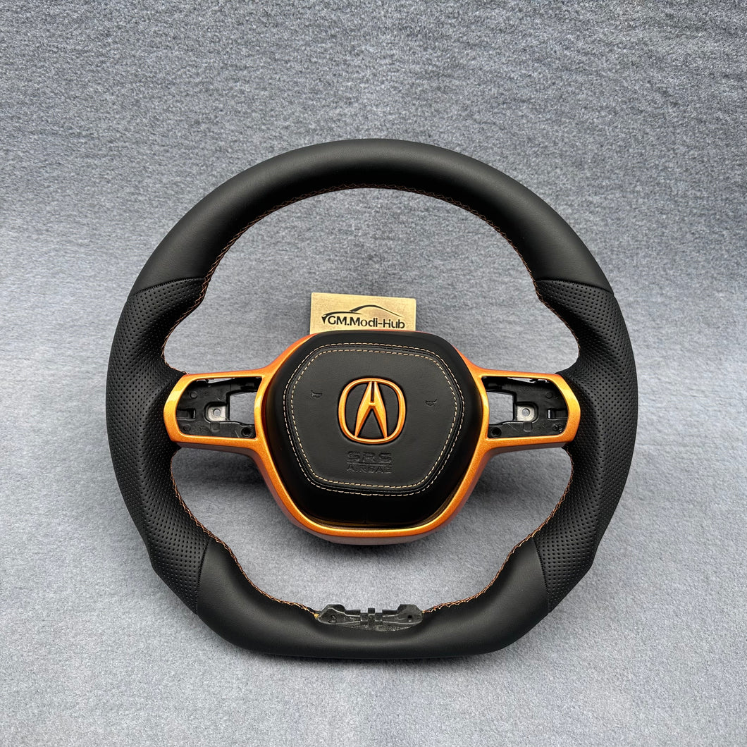 GM. Modi-Hub For Acura 2023-2024 Integra Leather Steering Wheel