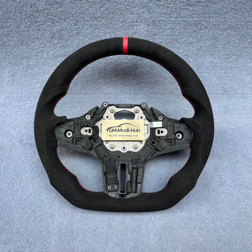 GM. Modi-Hub For BMW F44 G42 G20 G21 G22 G23 G24 G32 G11 G12 G14 G15 G16 G29 G01 G05 G06 G07 Leather Steering Wheel