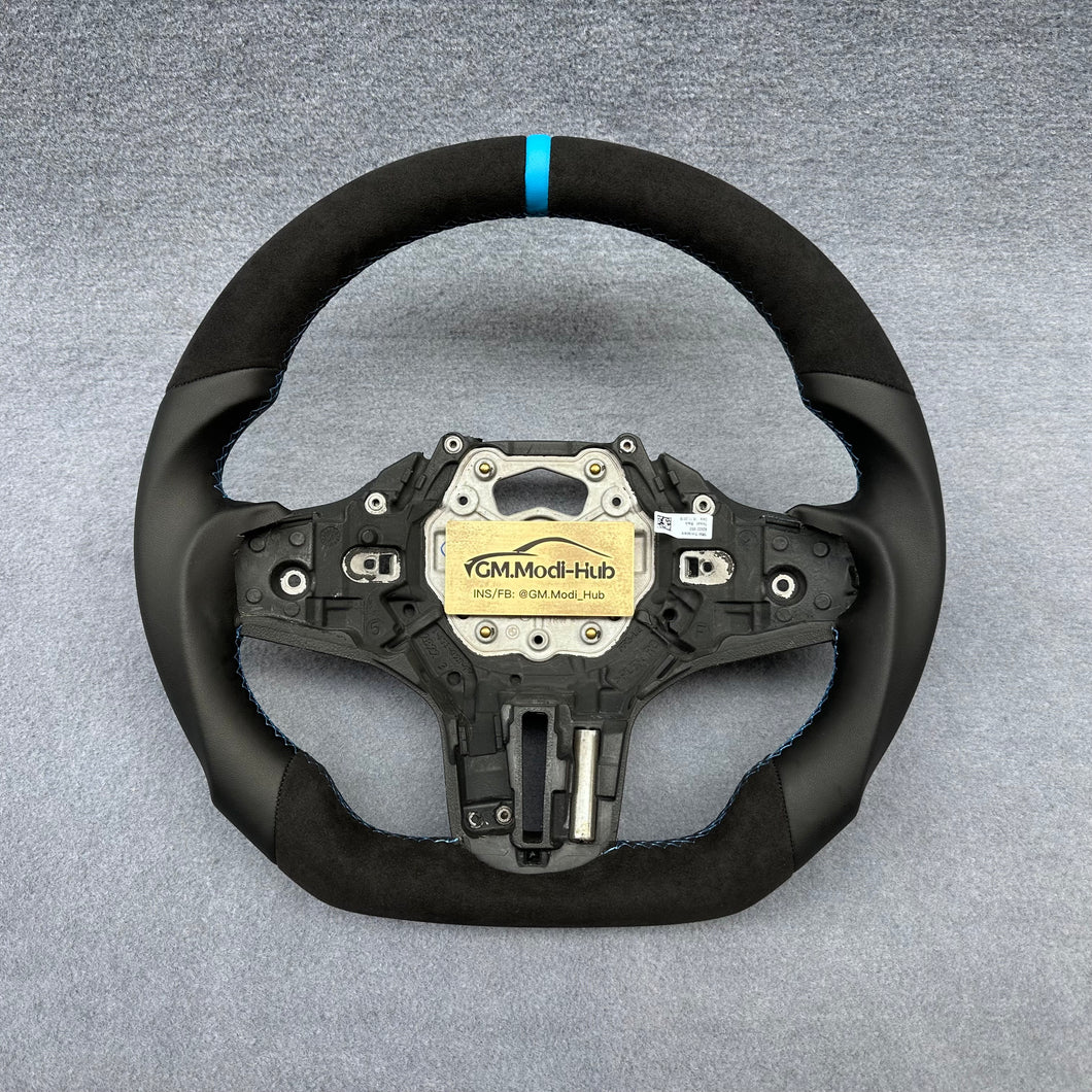 GM. Modi-Hub For BMW F44 G42 G20 G21 G22 G23 G24 G32 G11 G12 G14 G15 G16 G29 G01 G05 G06 G07 Leather Steering Wheel