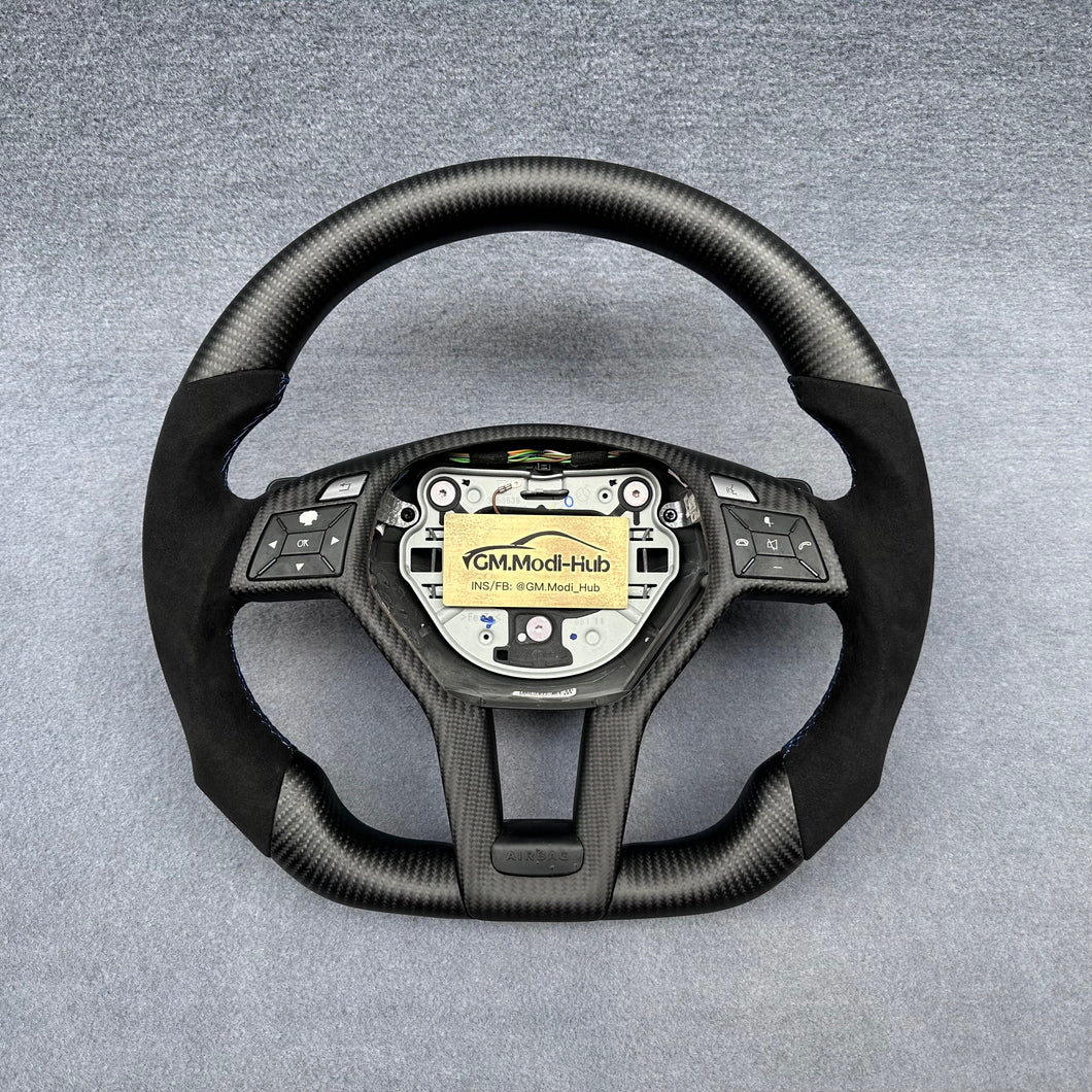 GM. Modi-Hub For Benz W176 W204 W212 W218 E63AMG C63AMG CLA45AMG CLS63AMG C-Class E-Class CLA-Class GLA-Class CLS Carbon Fiber Steering Wheel