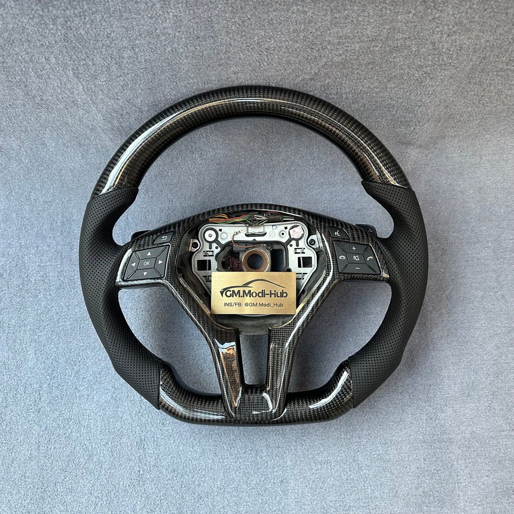 GM. Modi-Hub For Benz W176 W246 W204 W212 C117 C218 X156 X204 B-Class C-Class E-Class CLA-Class GLA-Class Carbon Fiber Steering Wheel