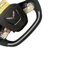Load image into Gallery viewer, GM. Modi-Hub For Chevrolet 2020-2026 Corvette C8 Carbon Fiber Steering Wheel
