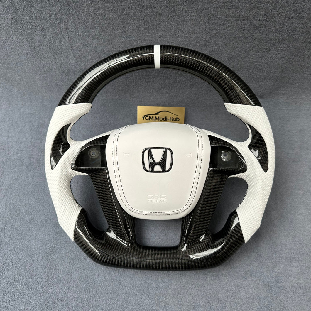 GM. Modi-Hub For Honda Accord 2008-2012 / 2009-2015 Pilot / 2011-2017 Odyssey Carbon Fiber Steering Wheel