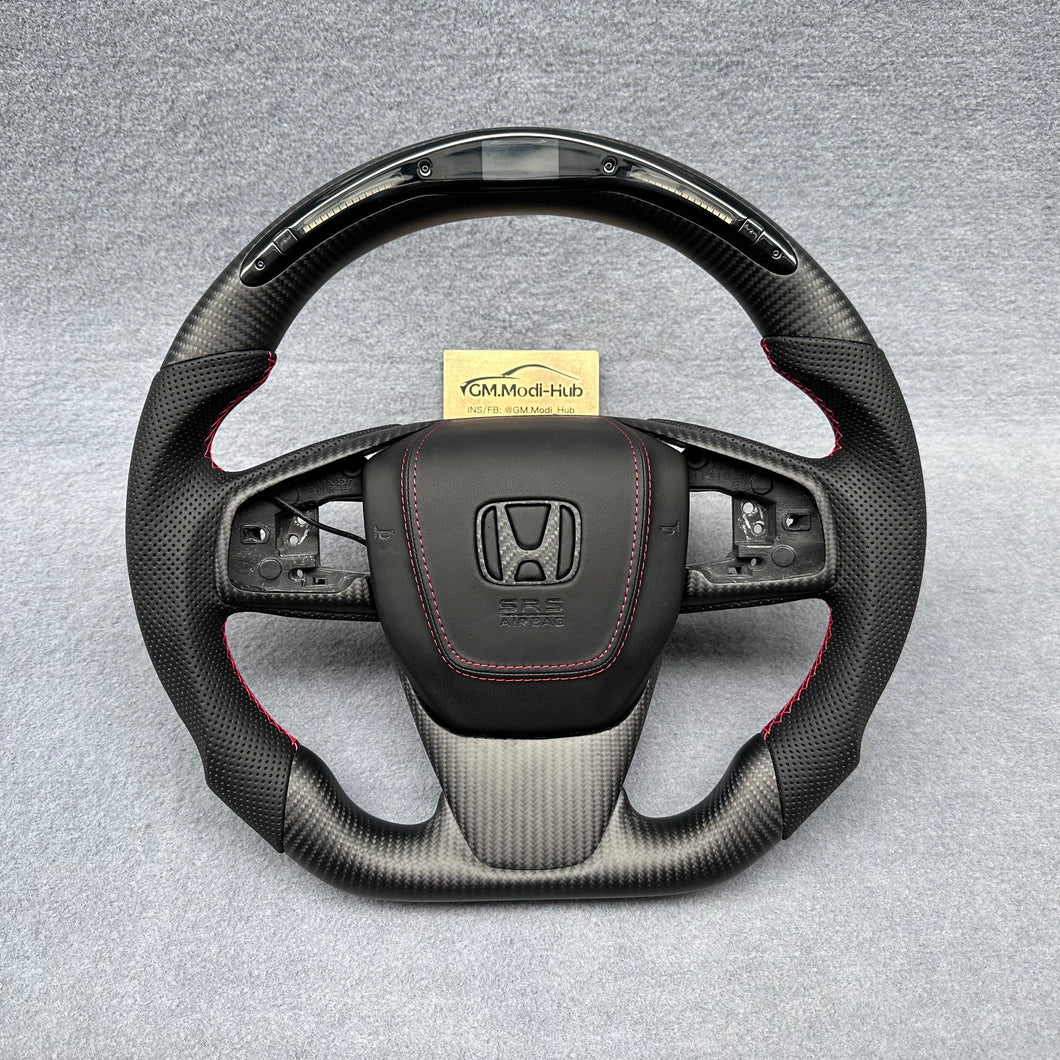 GM. Modi-Hub For Honda 5th Gen CRV 2017-2018  Carbon Fiber Steering Wheel