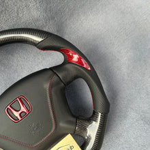 Load image into Gallery viewer, GM. Modi-Hub For Honda 2th gen CRV 2002-2006 Carbon Fiber Steering Wheel
