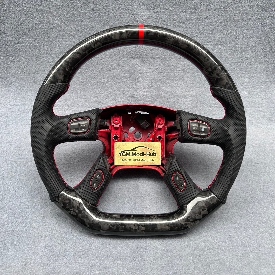 GM. Modi-Hub For GMC 2003-2007 Hummer H2 / Savana / Sierra Carbon Fiber Steering Wheel